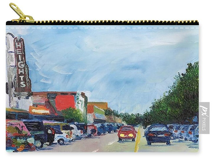 19th St Houston Heights TX - Carry-All Pouch