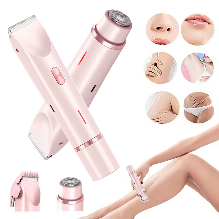 2 In 1 Hair Remover Women's Double Head Shaver