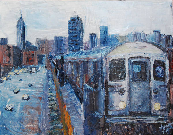 7 Train - Art Print