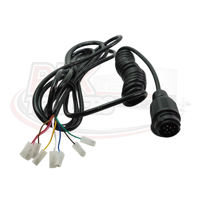 8 Pin Cable Assembly for REAR Mounted Junction Box on Ifor Williams Trailers
