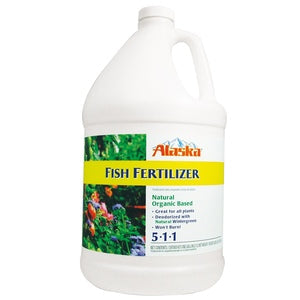 Alaska Fish Emulsion Fertilizer 5-1-1 Concentrate - 1 Gal. - Seed World