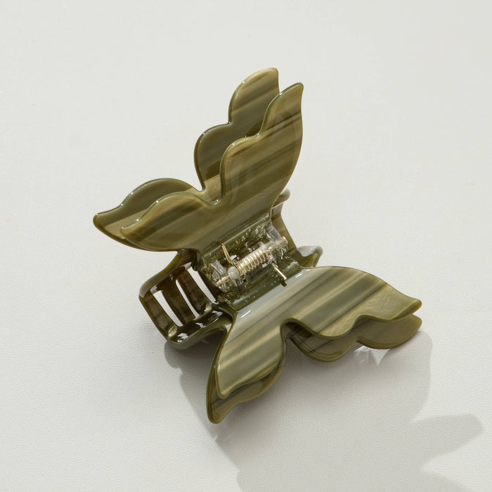 Bella Flora Double Butterfly Claw Clip - Medium