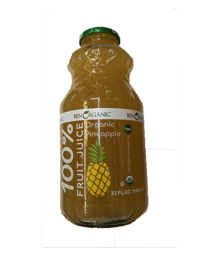 Ben Organic Pineapple Fruit Juice - 946ml - Daily Fresh Grocery