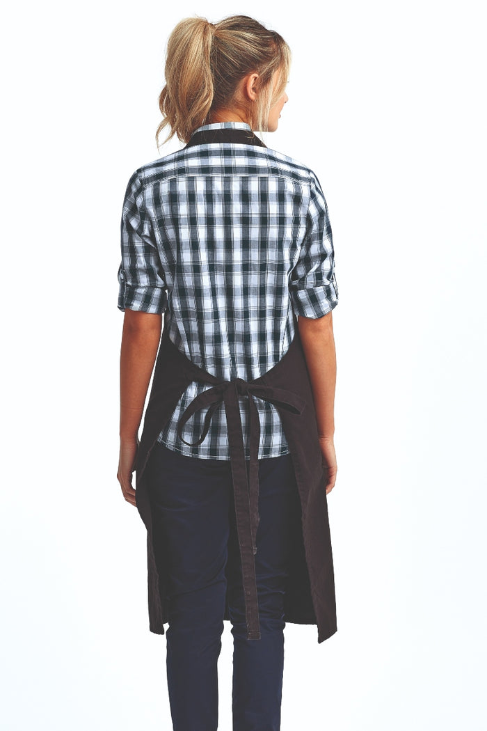 Artisan Collection by Reprime Black "Calibre" Bib Adjustable Apron (4 Pocket Pouch)
