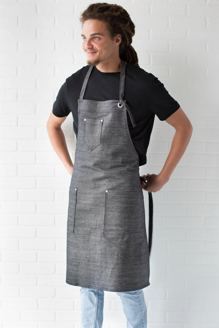 DayStar Black & White American Denim Series Millennial Apron