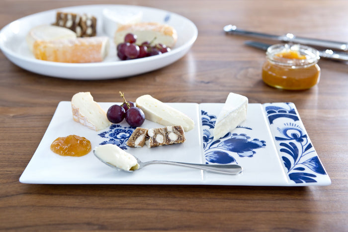 Blue D1653 Versatile Plain Plate Delft Blue
