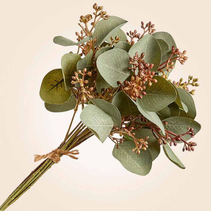 Bundle of Faux Eucalyptus Cuttings, 10"