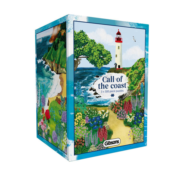 Call of the Coast  | 3 x 500 Piece Jigsaw Puzzle