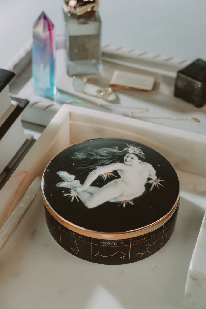 Ceramic Trinket Box - Star Lady