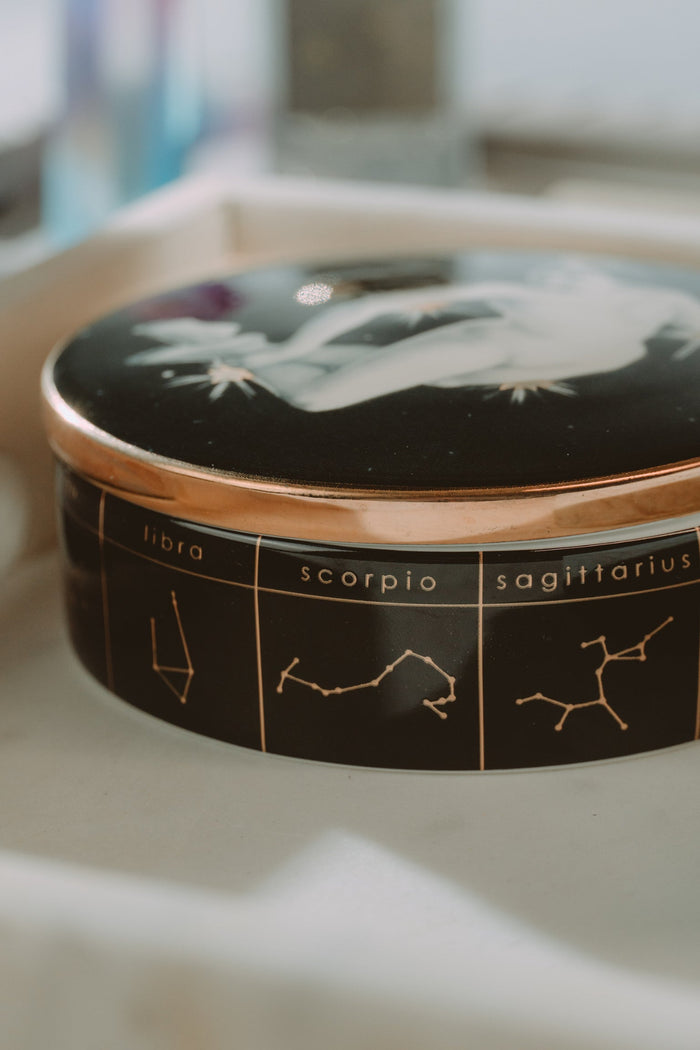 Ceramic Trinket Box - Star Lady