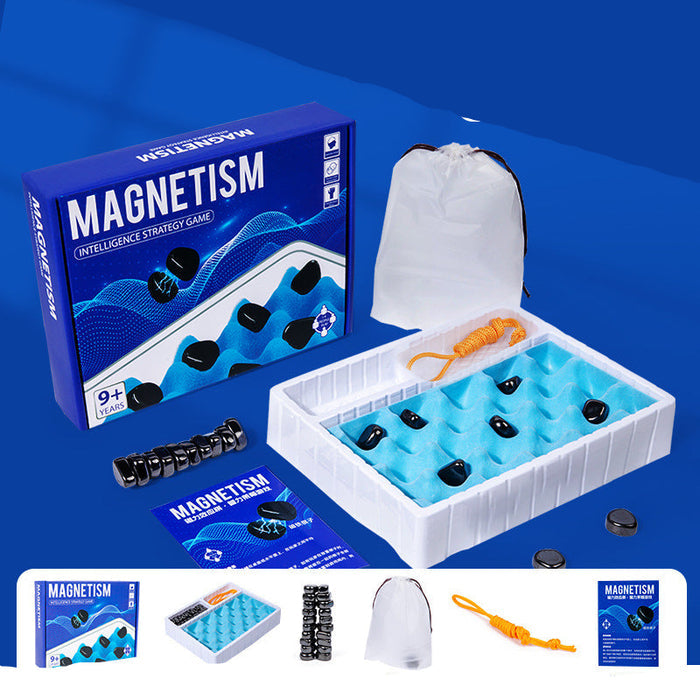Children's Magnetic Chess Game for Focus and Logic Skills