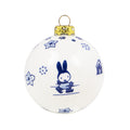 Christmas Ball Ornament Miffy Delft Blue