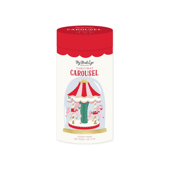 Christmas Carousel | 250 Piece Jigsaw Puzzle