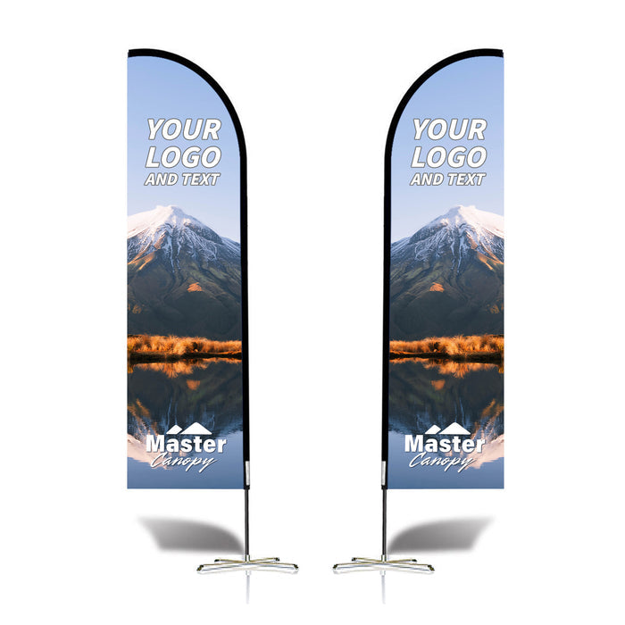 Custom Blade Flag 8 FT, 10 FT, 12 FT