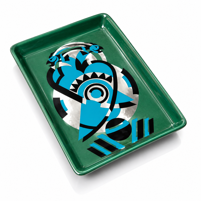 Deco Ceramic Tray –  Two Birds
