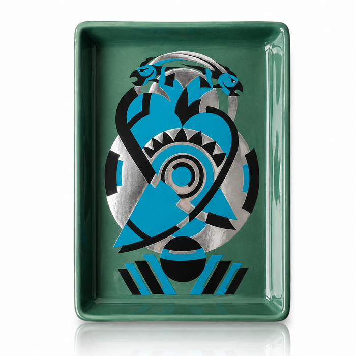 Deco Ceramic Tray –  Two Birds
