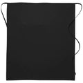 DayStar Black Deluxe Full Bistro Apron (1 Inset Pocket)
