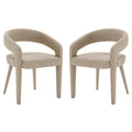 Eisha Velvet Bar Stool Set of 2 featuring plush velvet upholstery, curved backrest, and armrests with a sturdy metal frame. Designed for comfort and stability with built-in footrest and anti-slip pads.