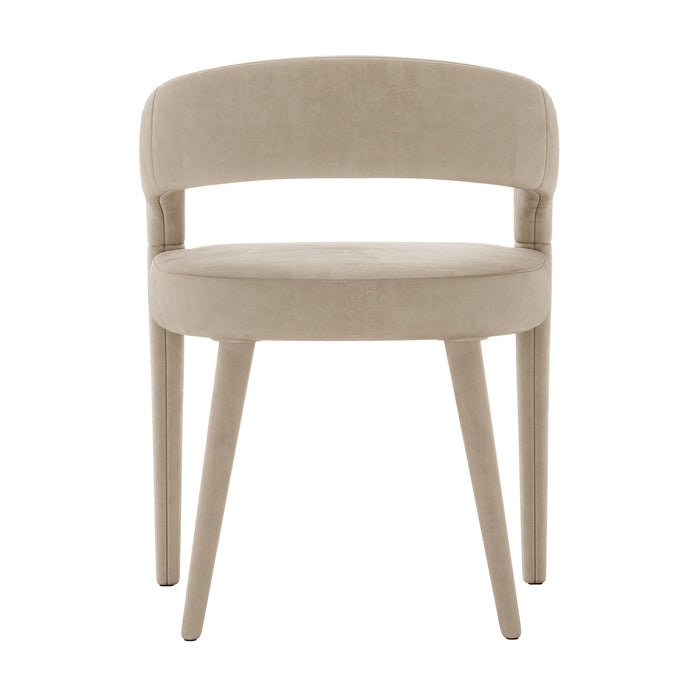 Eisha Velvet Bar Stool Set of 2, featuring plush velvet, curved backrests, armrests, and sturdy metal frames with anti-slip pads and built-in footrests, adding elegance and comfort to dining spaces.