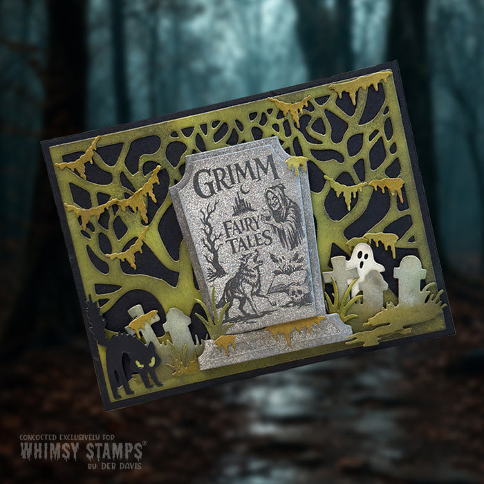 Build-a-Graveyard Die Set - Whimsy Stamps