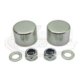 Erde 35mm Hub Caps with Washers & Nuts