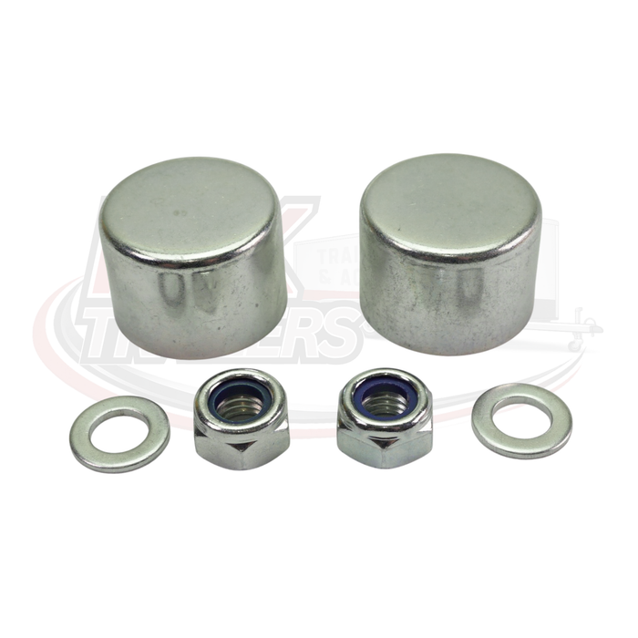 Erde 35mm Hub Caps with Washers & Nuts