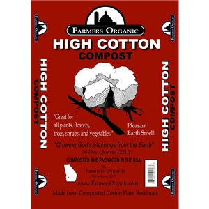 Farmers Organic High Cotton Compost - 20 Qt. - Seed World