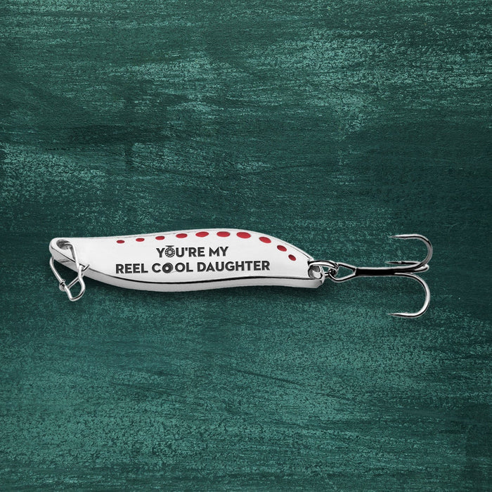 Fishing Spoon Lure - Fishing - To My Daughter - I Reel-y Love You - Gfaa17001