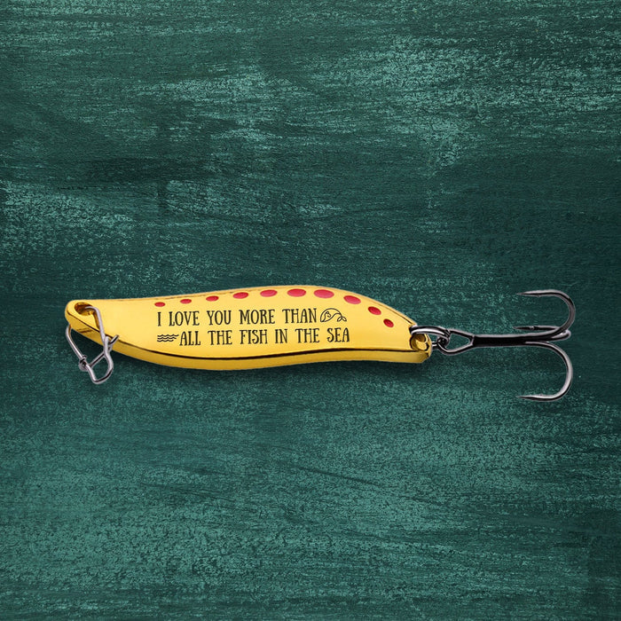 Fishing Spoon Lure - Fishing - To My Mom - You're My True North - Gfaa19002