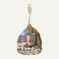 Gardener's Supply Company Town Icon custom wood ornament OC73 hanging on hook
