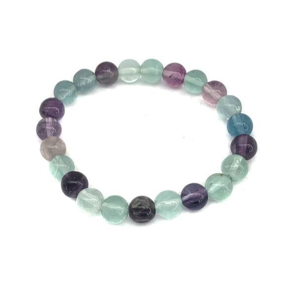 fluorite crystal Bracelet