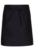 Fame Black Half Bistro Apron (2 Pockets)