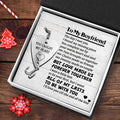 Heart Fishing Lure - To My Son - You Complete Me By Your Warm Heart And Soul - Gfc16001