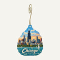 Hoypoloi Gallery Town Icon custom wood ornament OC79 hanging on hook