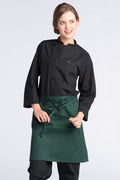 Uncommon Threads Hunter Green Half Bistro Apron (2 Pockets)