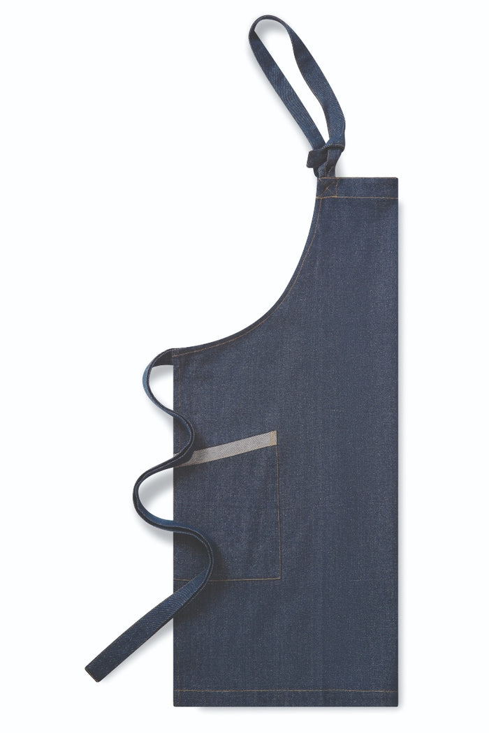 Artisan Collection by Reprime Indigo Denim ‘Regenerate’ Sustainable Bib Apron (2 Pockets)