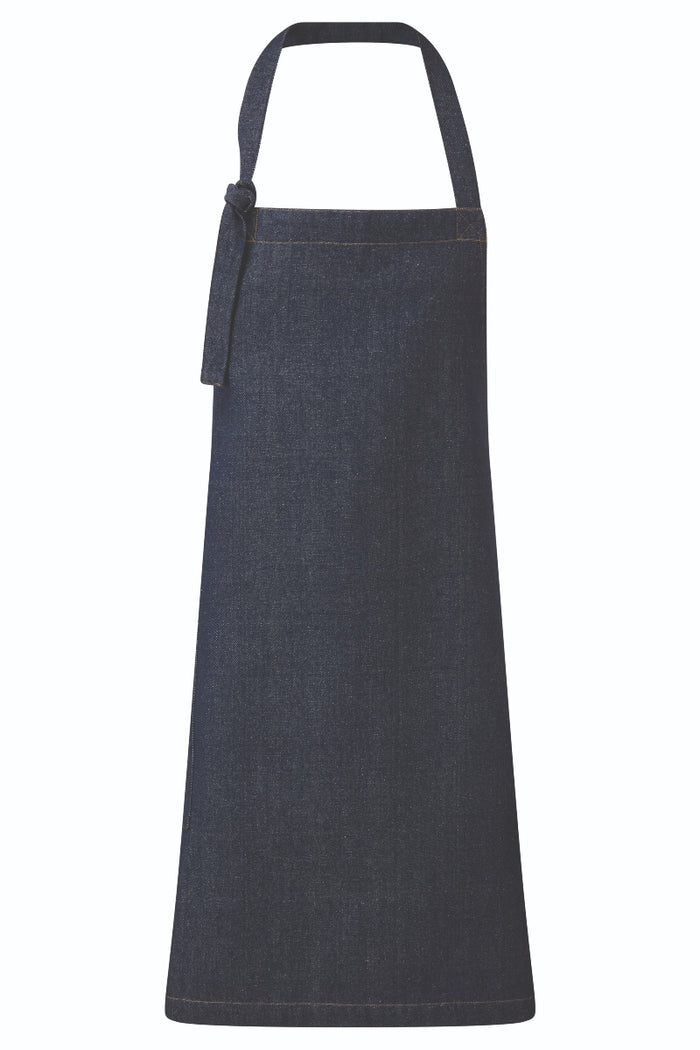 Artisan Collection by Reprime Indigo Denim ‘Regenerate’ Sustainable Bib Apron (2 Pockets)
