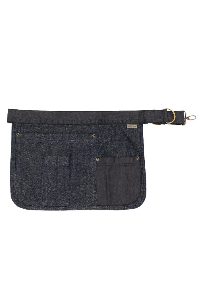 Chef Works Indy Hipster Navy Black Waist Apron