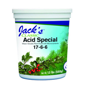 Jack's Acid Special 17-6-6 Fertilizer - 1.5 Lbs. - Seed World