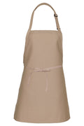 Fame Khaki Cover Up Bib Adjustable Apron (No Pockets)