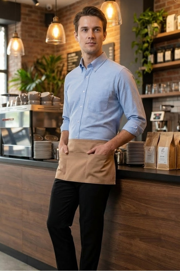 Fame Khaki Waist Apron (3 Pockets)