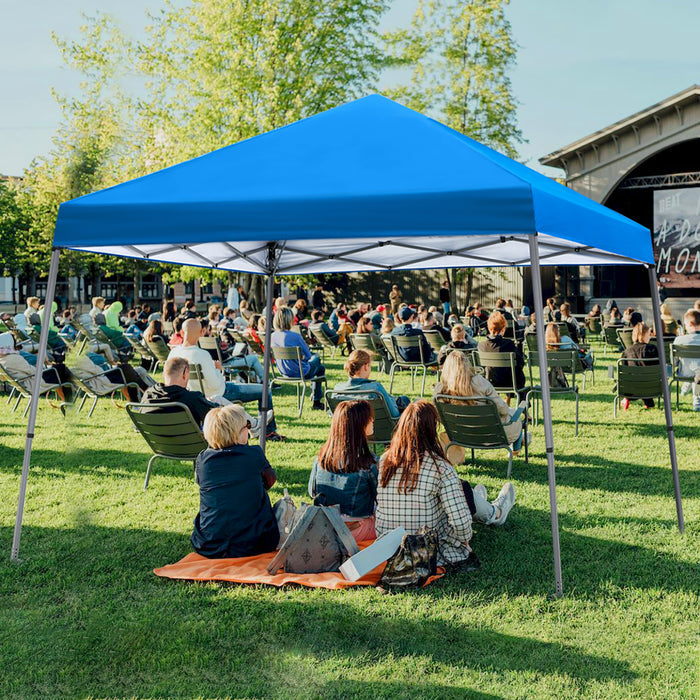Leisure Sports Portable Pop-Up Canopy Tent with Large Base - 10x10