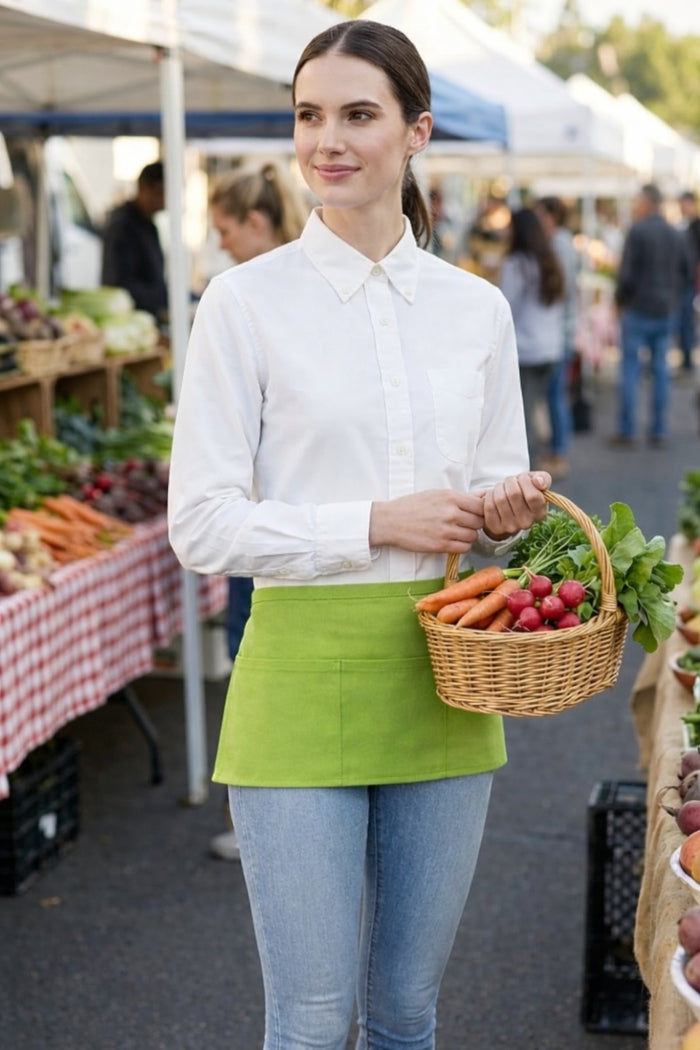 Fame Lime Waist Apron (3 Pockets)