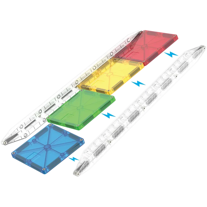 Magna-Tiles Rail Racers™ 33 Piece Set
