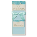 Magnetic Note Pads  - w/Magnet <3 Beach