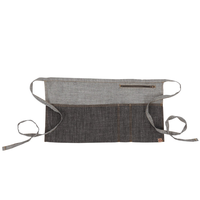 Chef Works Manhattan Black Denim Waist Apron