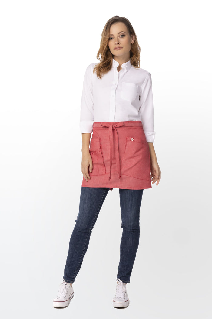 Chef Works Medford Coral Half Bistro (3 Pockets)