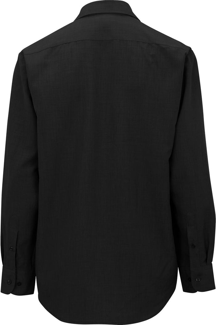Edwards Men's Black Café Broadcloth Shirt