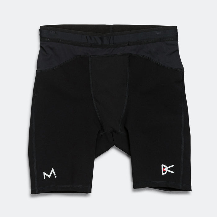 Mens Maurten Elite Fuel Half Tights - Black