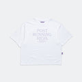 Mens Post Running High White SS - White